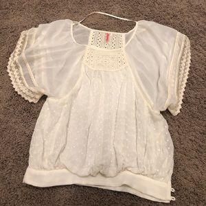 Free People Lace Top